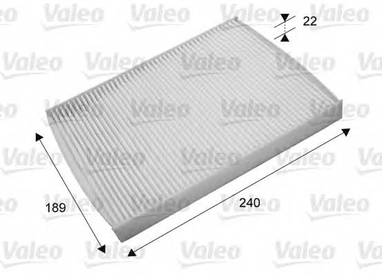 VALEO 715660 Фільтр, повітря у