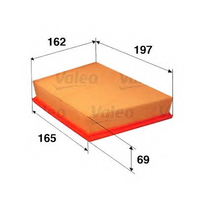 VALEO 585160 Повітряний фільтр