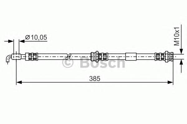 BOSCH 1 987 476 110 Гальмівний шланг