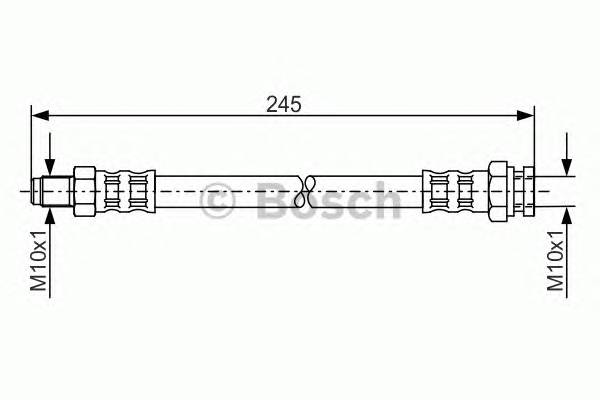 BOSCH 1 987 476 876 Тормозной шланг