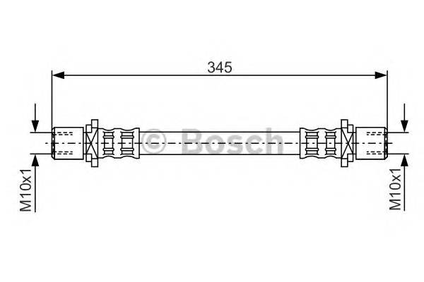 BOSCH 1 987 476 943 Тормозной шланг