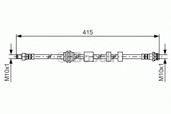 BOSCH 1 987 481 425 Тормозной шланг