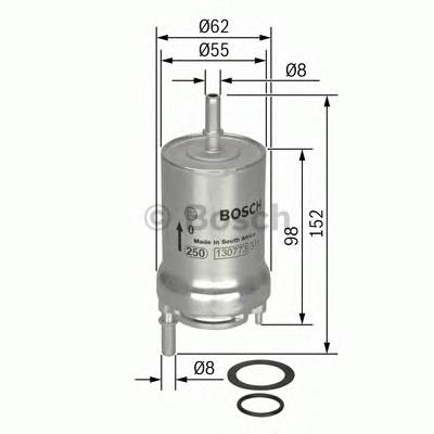 BOSCH 0 450 905 925 Паливний фільтр