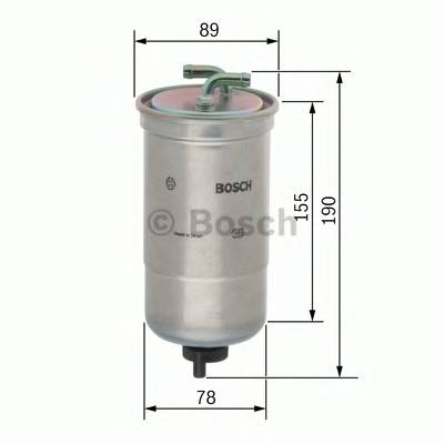 BOSCH 0 450 906 442 Топливный фильтр