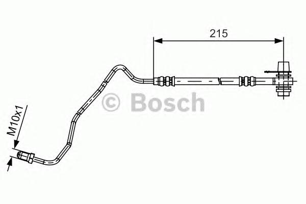 BOSCH 1 987 481 532 Тормозной шланг