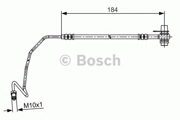 BOSCH 1 987 481 534 Тормозной шланг