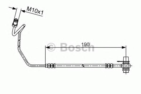 BOSCH 1 987 481 535 Тормозной шланг