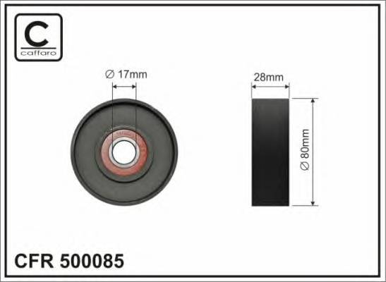 CAFFARO 500085 ROLKA NAPINACZA