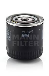 MANN-FILTER W 920/6 Масляный фильтр