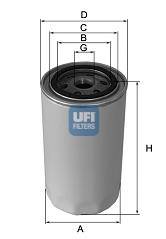 UFI 23.130.00 Масляный фильтр