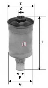 SOFIMA S 1511 B Паливний фільтр