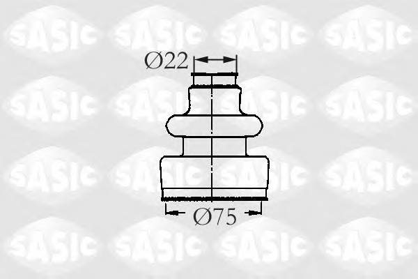 SASIC 2933593 Комплект пылника, приводной