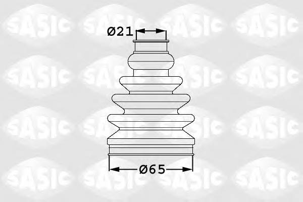 SASIC 1906030 Комплект пылника, приводной