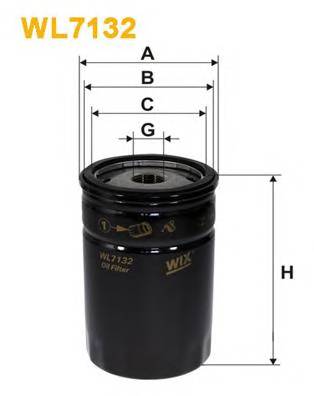 WIX FILTERS WL7132 Масляный фильтр