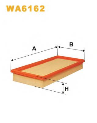 WIX FILTERS WA6162 Воздушный фильтр