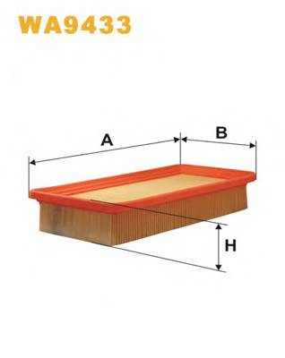 WIX FILTERS WA9433 Воздушный фильтр