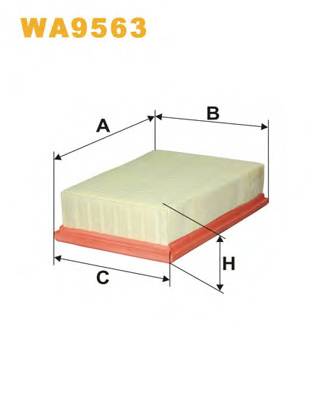 WIX FILTERS WA9563 Повітряний фільтр
