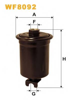 WIX FILTERS WF8092 Топливный фильтр