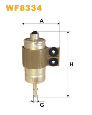 WIX FILTERS WF8334 Паливний фільтр