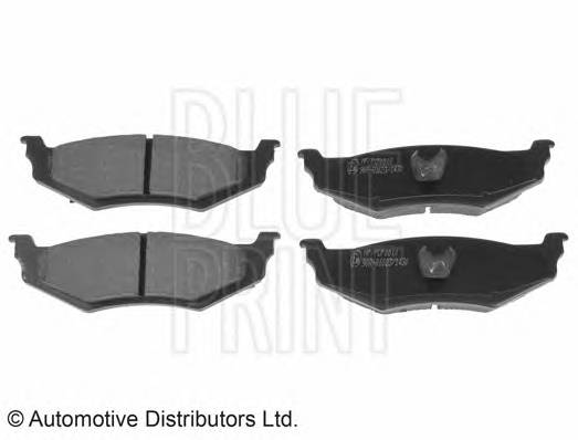 BLUE PRINT ADA104236 Комплект гальмівних колодок,