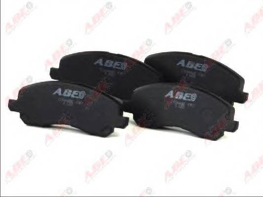 ABE C15044ABE Комплект тормозных колодок,