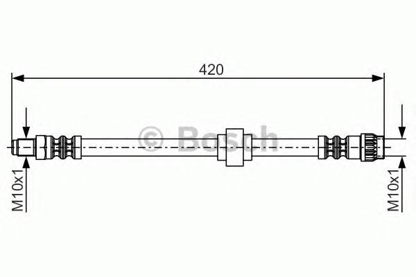 BOSCH 1 987 476 704 Тормозной шланг