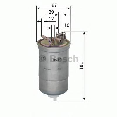 BOSCH 0 450 906 453 Паливний фільтр