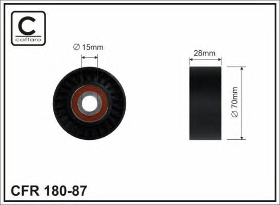 CAFFARO 18087 ROLKA NAPINACZA