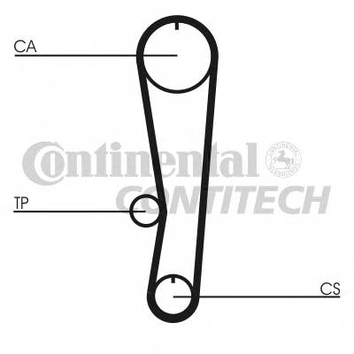 CONTITECH CT568 Ремень ГРМ