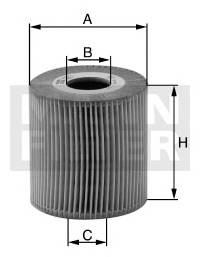 MANN-FILTER HU7019Z FILTR OLEJU TOYOTA