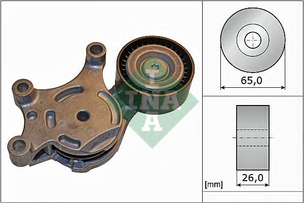 INA 534 0075 20 Натяжная планка, поликлиновой