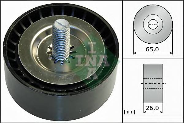 INA 532 0666 10 Обвідний ролик