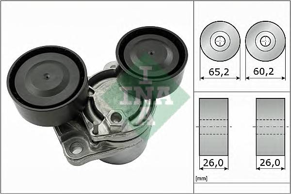 INA 534 0505 10 Роликовий модуль натягувача