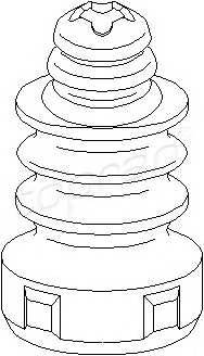 TOPRAN 111 031 Буфер, амортизация