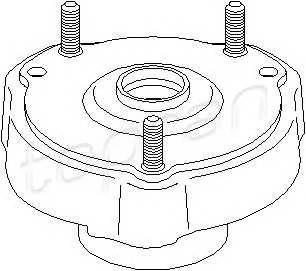 TOPRAN 407 800 Опора стійки амортизатора