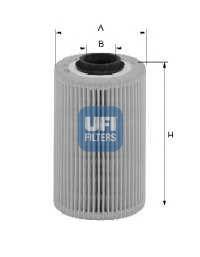 UFI 26.018.00 Топливный фильтр