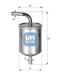 UFI 31.530.00 Топливный фильтр