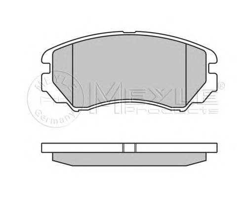 MEYLE 025 238 9116/W Комплект тормозных колодок,