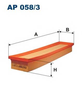 FILTRON AP058/3 Воздушный фильтр