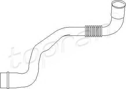 TOPRAN 110 333 Шланг, воздухоотвод крышки