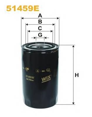 WIX FILTERS 51459E Масляный фильтр