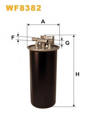 WIX FILTERS WF8382 Паливний фільтр