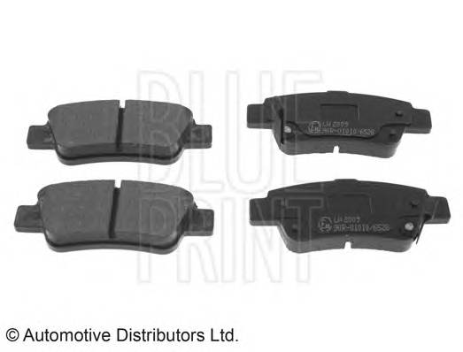 BLUE PRINT ADH24276 Комплект гальмівних колодок,