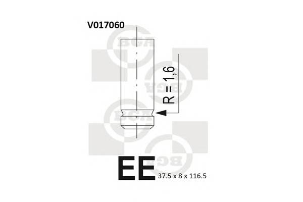 BGA V017060 Впускной клапан