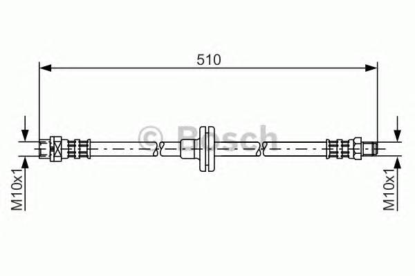 BOSCH 1 987 476 056 Гальмівний шланг