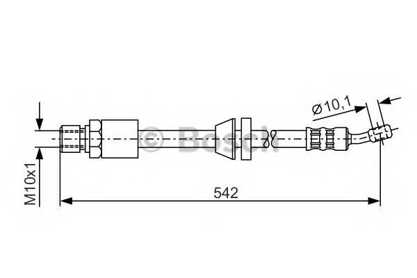 BOSCH 1 987 476 243 Тормозной шланг