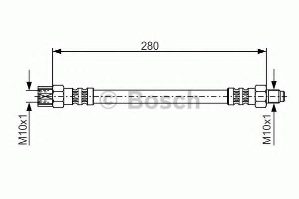 BOSCH 1 987 476 396 Тормозной шланг