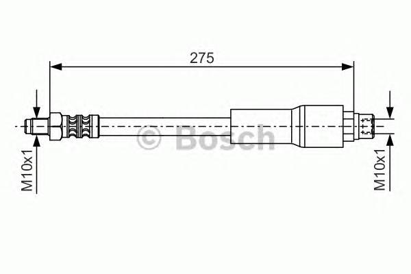 BOSCH 1 987 476 649 Тормозной шланг