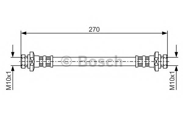 BOSCH 1 987 476 737 Тормозной шланг