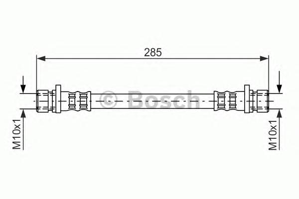 BOSCH 1 987 476 888 Тормозной шланг